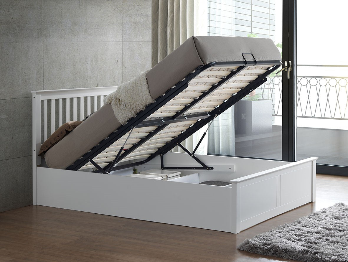 Malmo Wooden Ottoman Bed