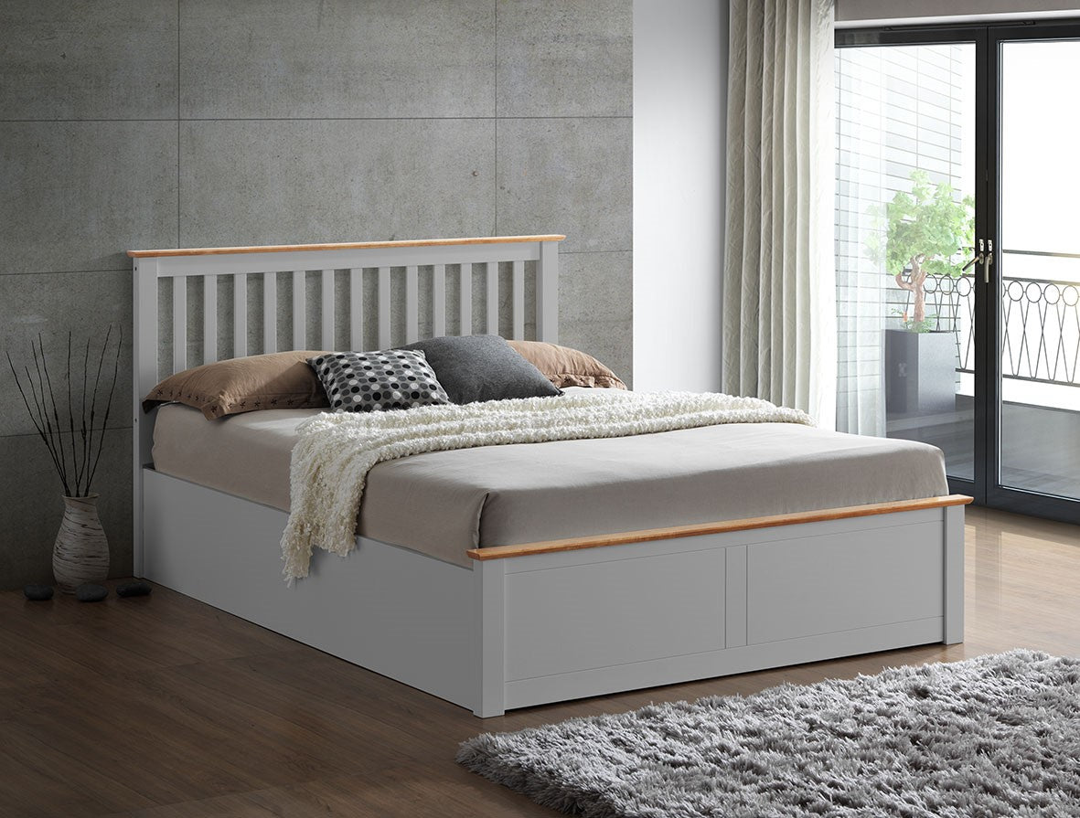 Malmo Wooden Ottoman Bed