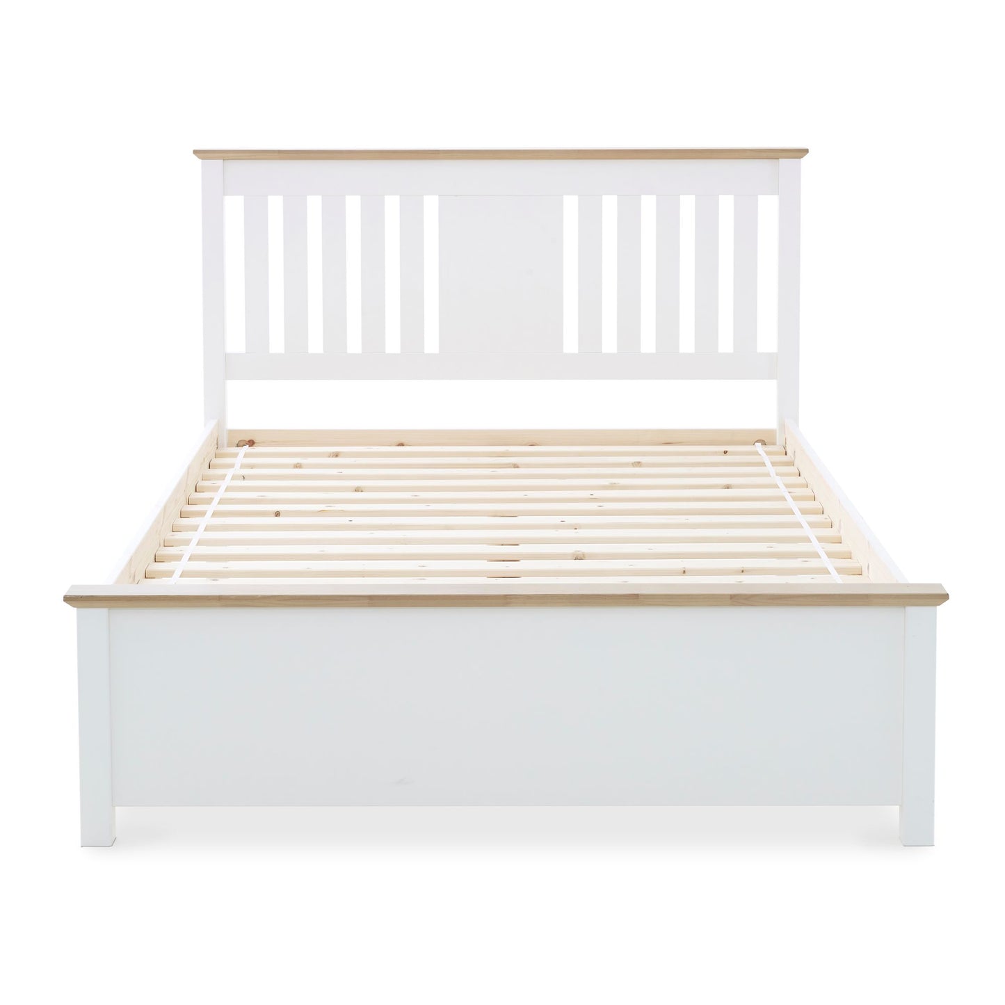 Chester bed with storage 4 drawers (white)