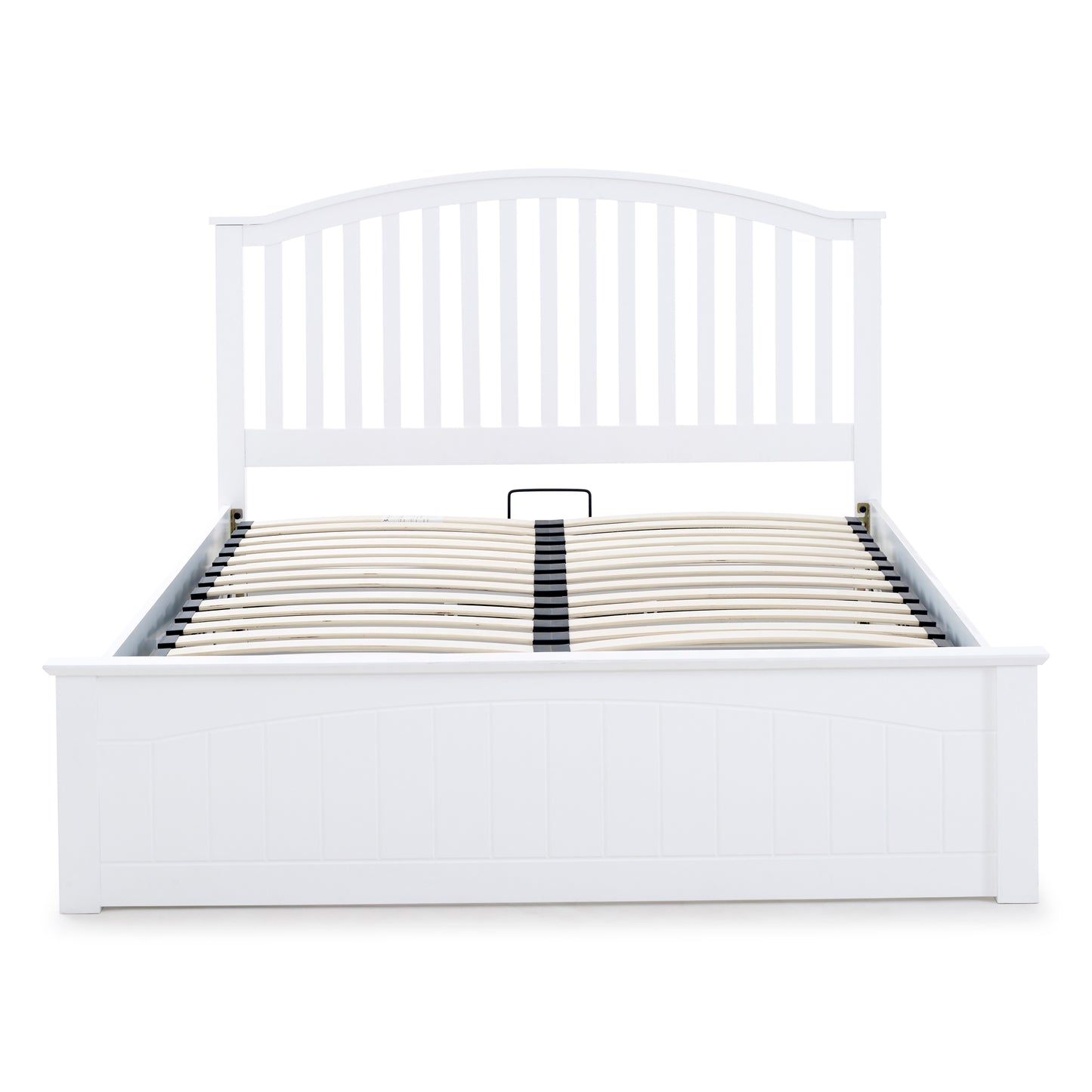 Grayson White Wooden Ottoman Bed