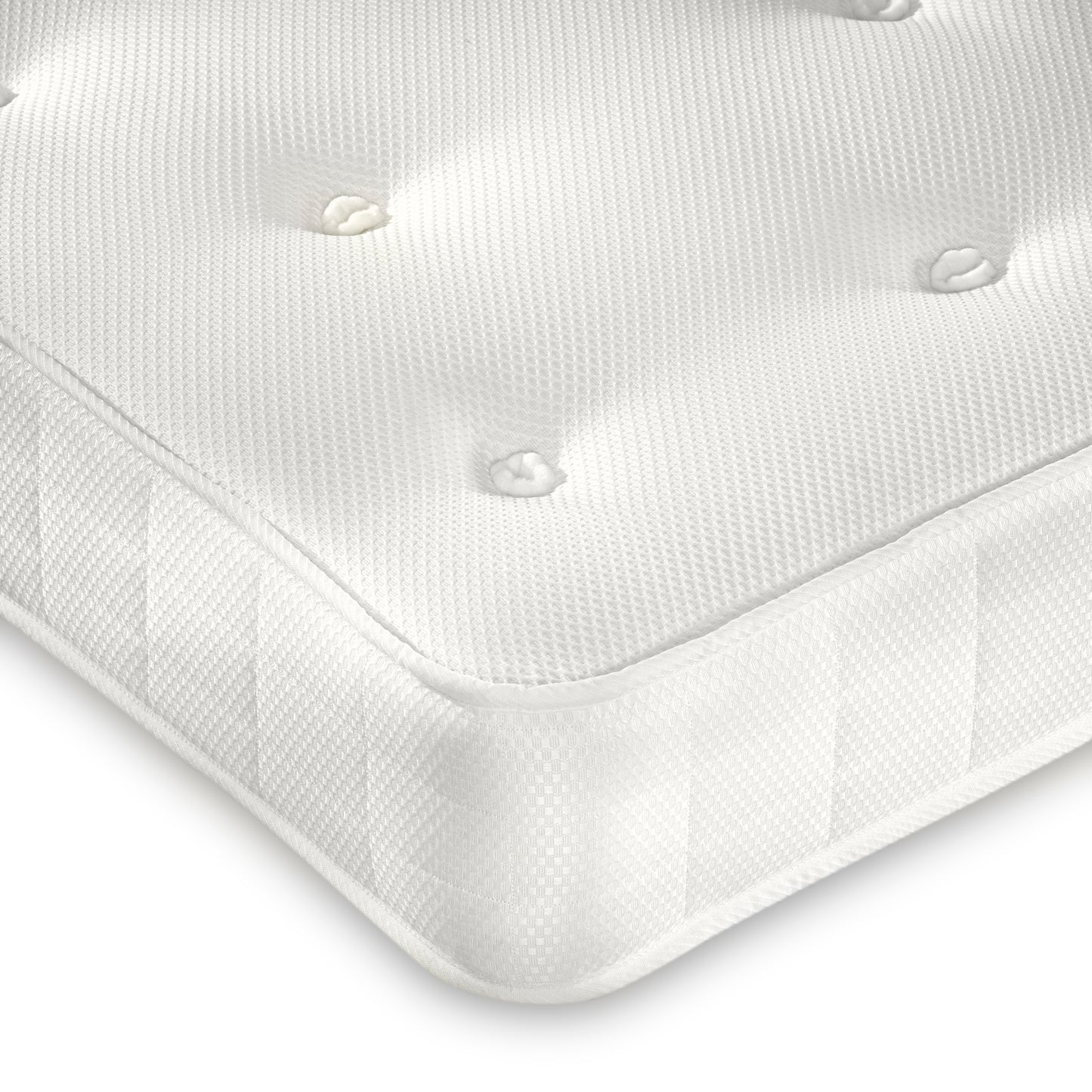 Clay Ortho Low Profile Mattress - hand tufted and suitable for bunk beds.