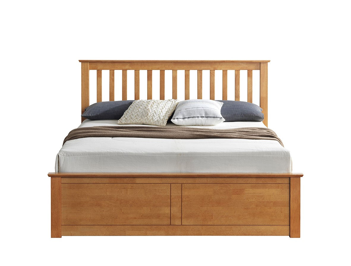 Malmo Wooden Ottoman Bed