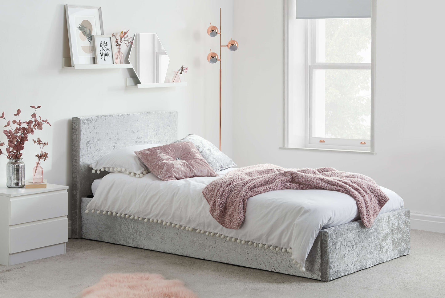 BERLIN Ottoman Fabric Bed