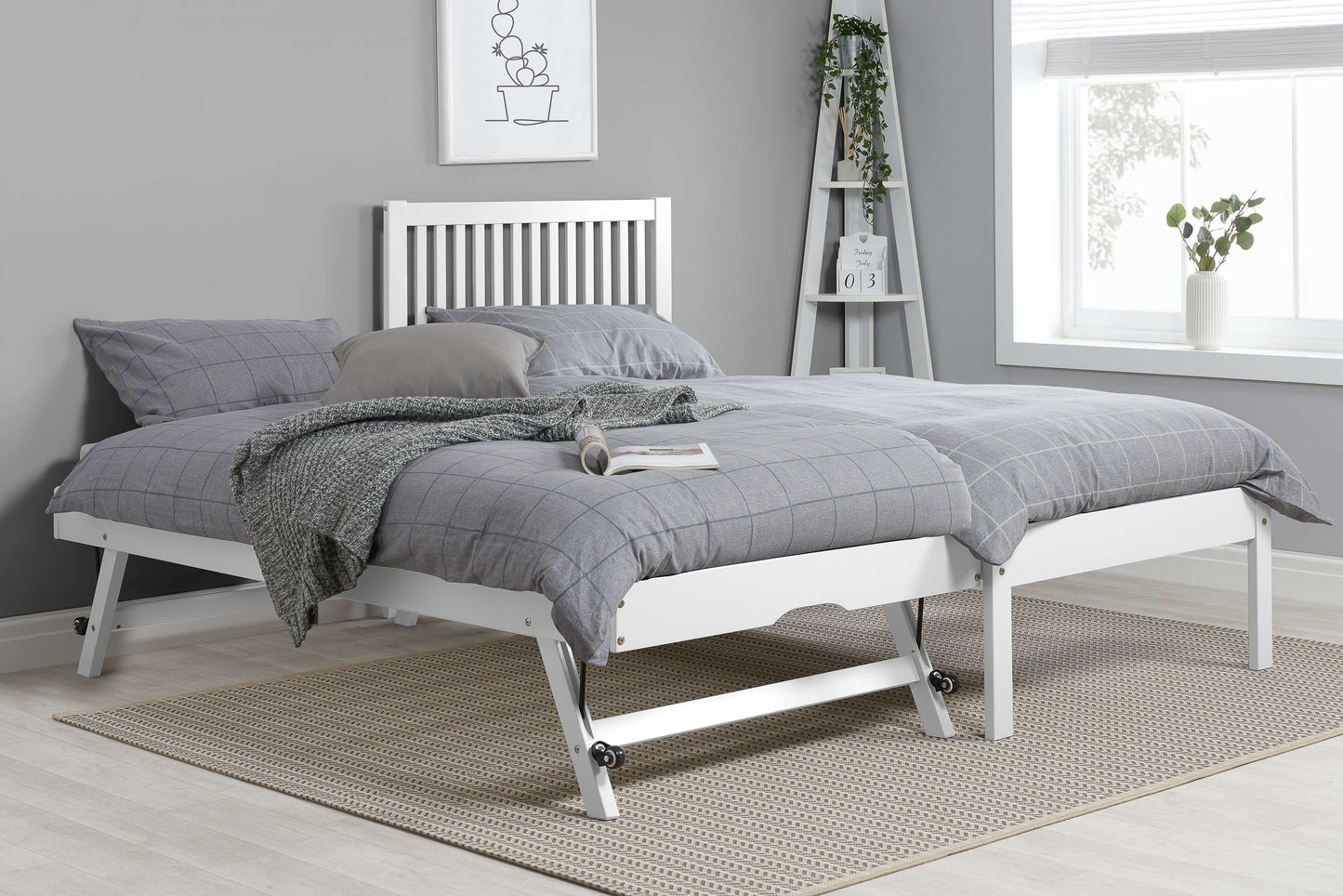 BUXTON Guest Bed - White