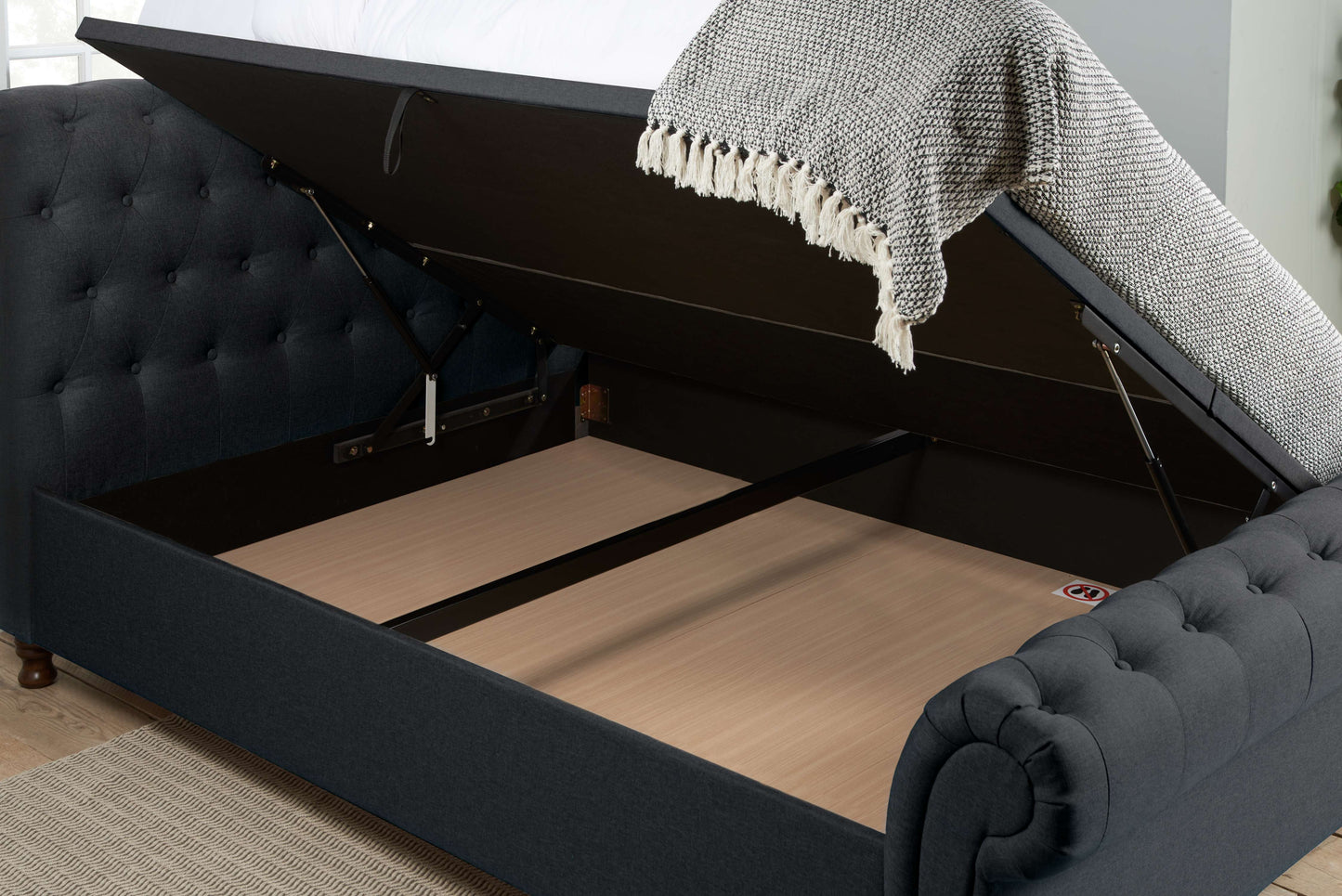 CASTELLO Side Ottoman bed