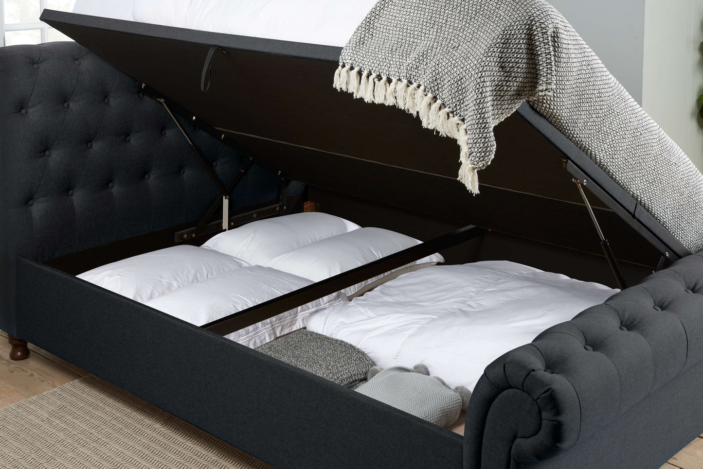 CASTELLO Side Ottoman bed