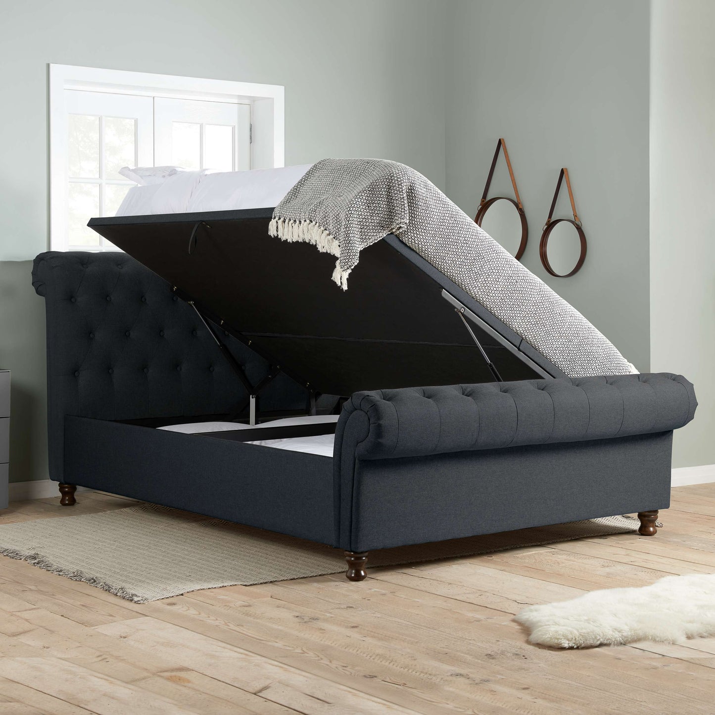 CASTELLO Side Ottoman bed