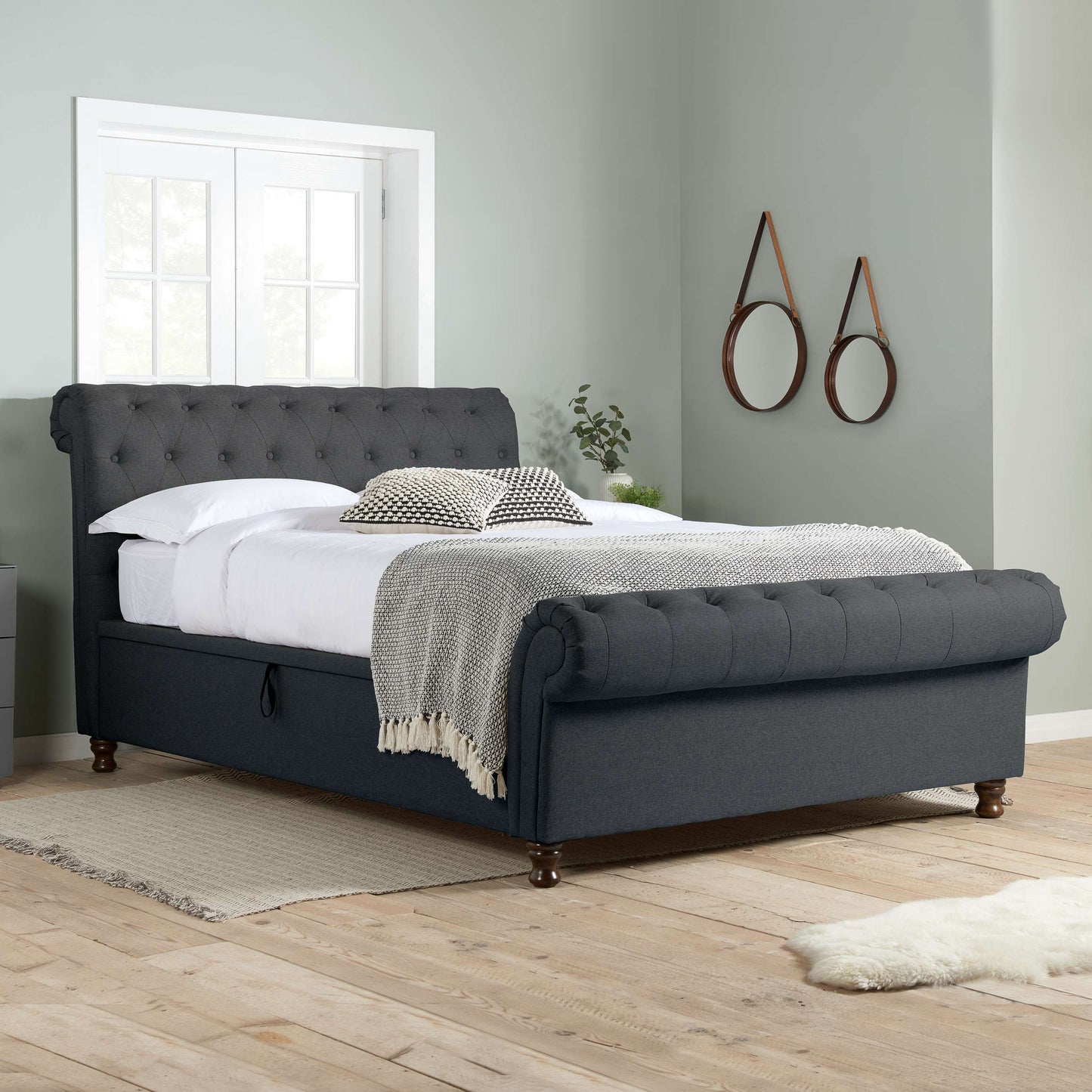 CASTELLO Side Ottoman bed