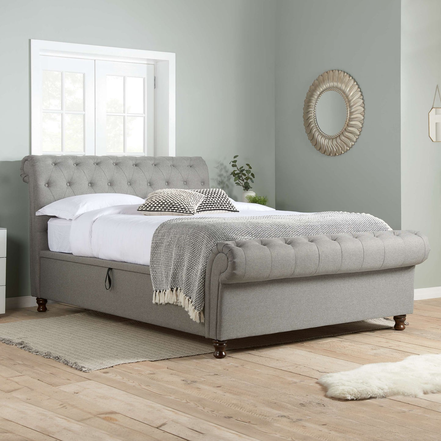 CASTELLO Side Ottoman bed