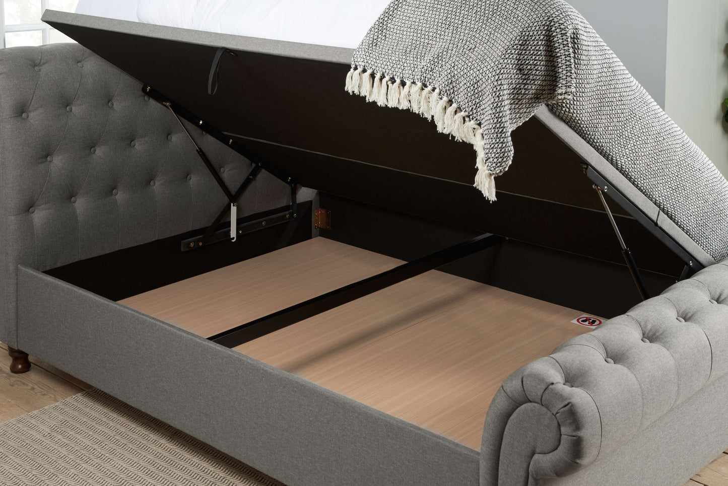 CASTELLO Side Ottoman bed