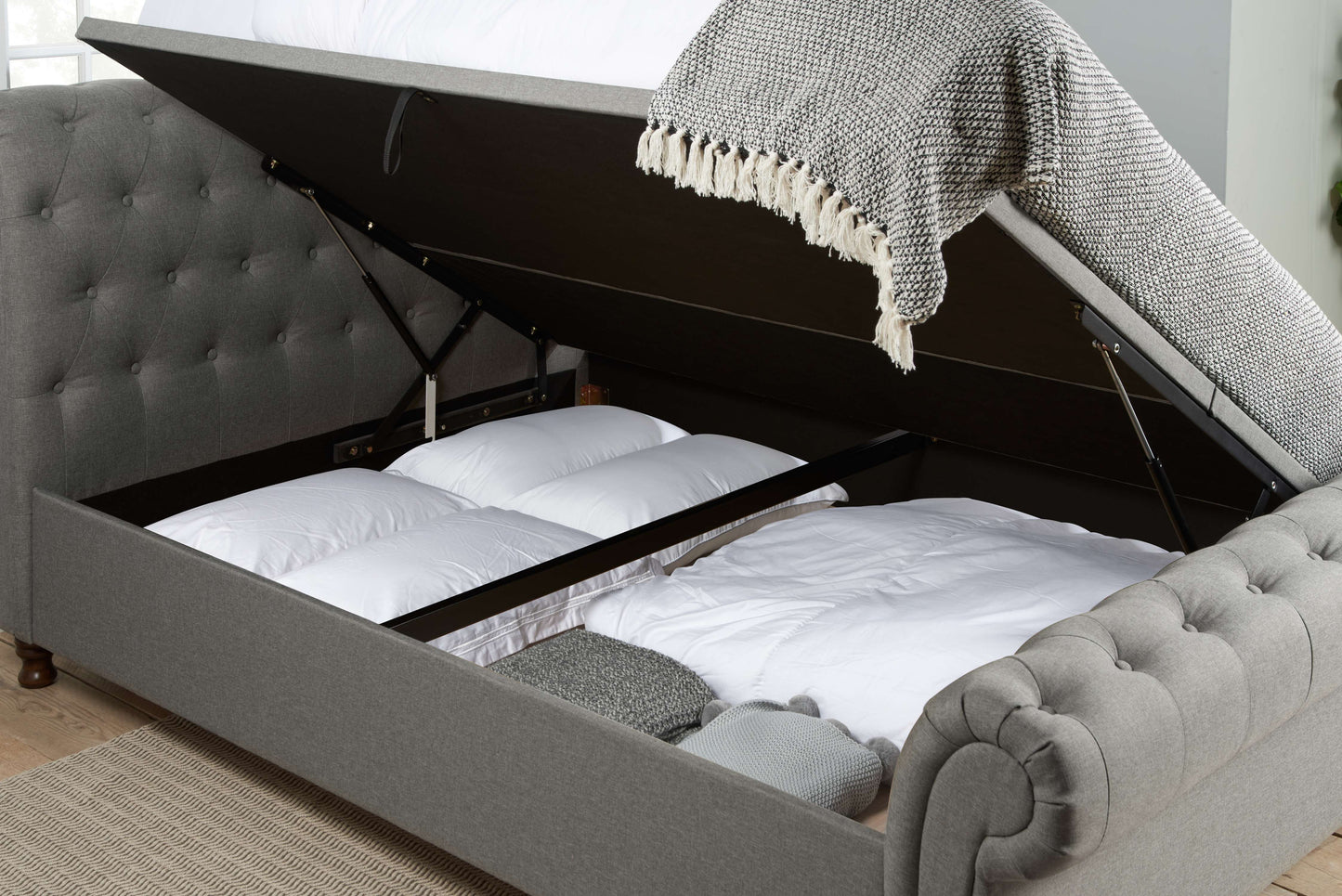 CASTELLO Side Ottoman bed