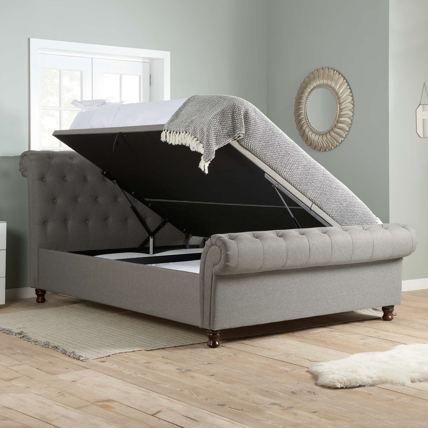 CASTELLO Side Ottoman bed