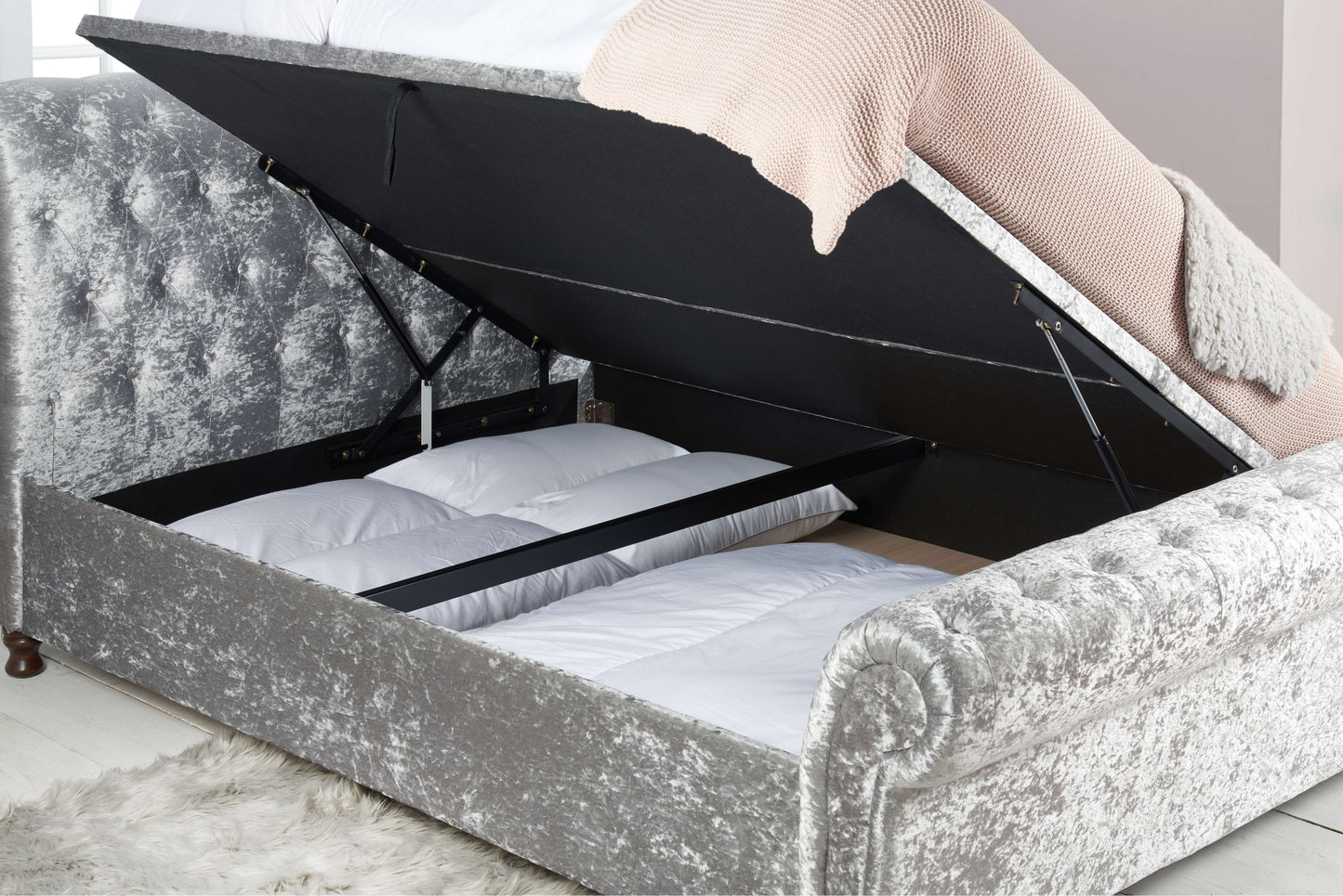 CASTELLO Side Ottoman bed