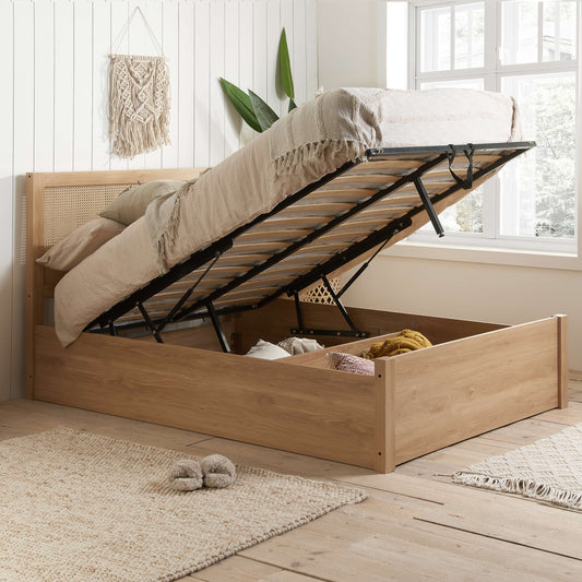 CROXLEY Rattan Ottoman Bed