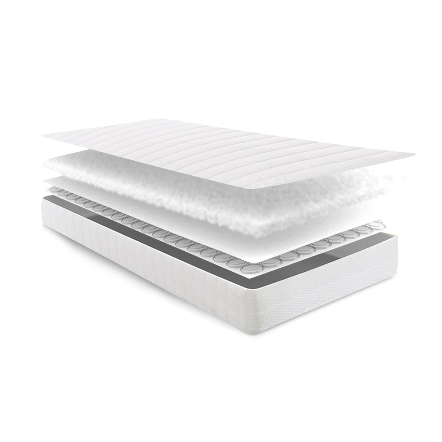 Deluxe Sprung Single Bed Mattress (90cm x 190cm)