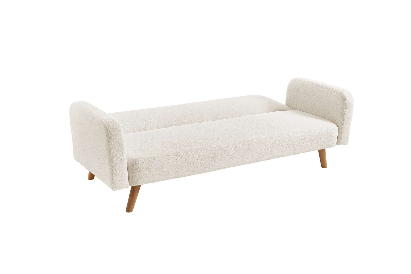 MICAH Sofa Bed Boucle White