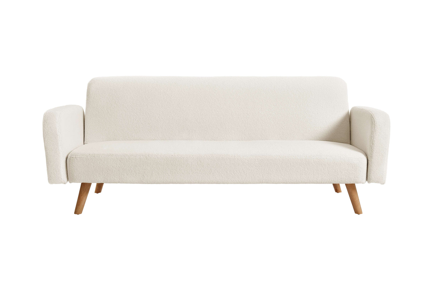 MICAH Sofa Bed Boucle White