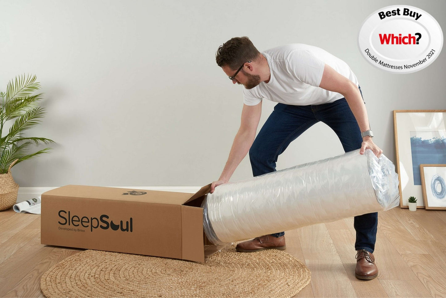 SleepSoul Cloud 800 Pocket Mattress