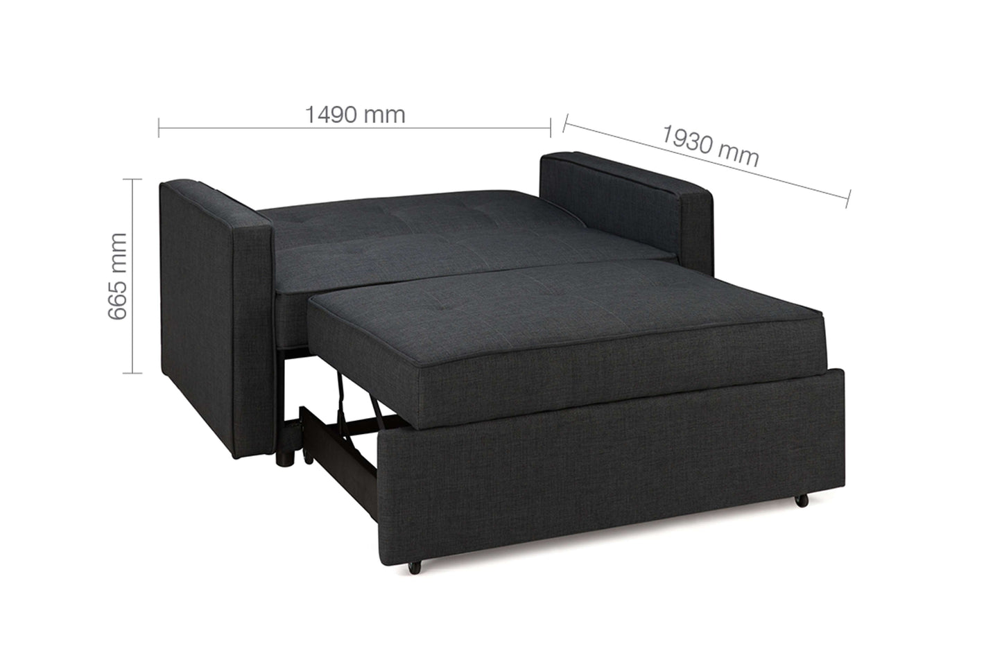 OTTO Sofa Bed Grey