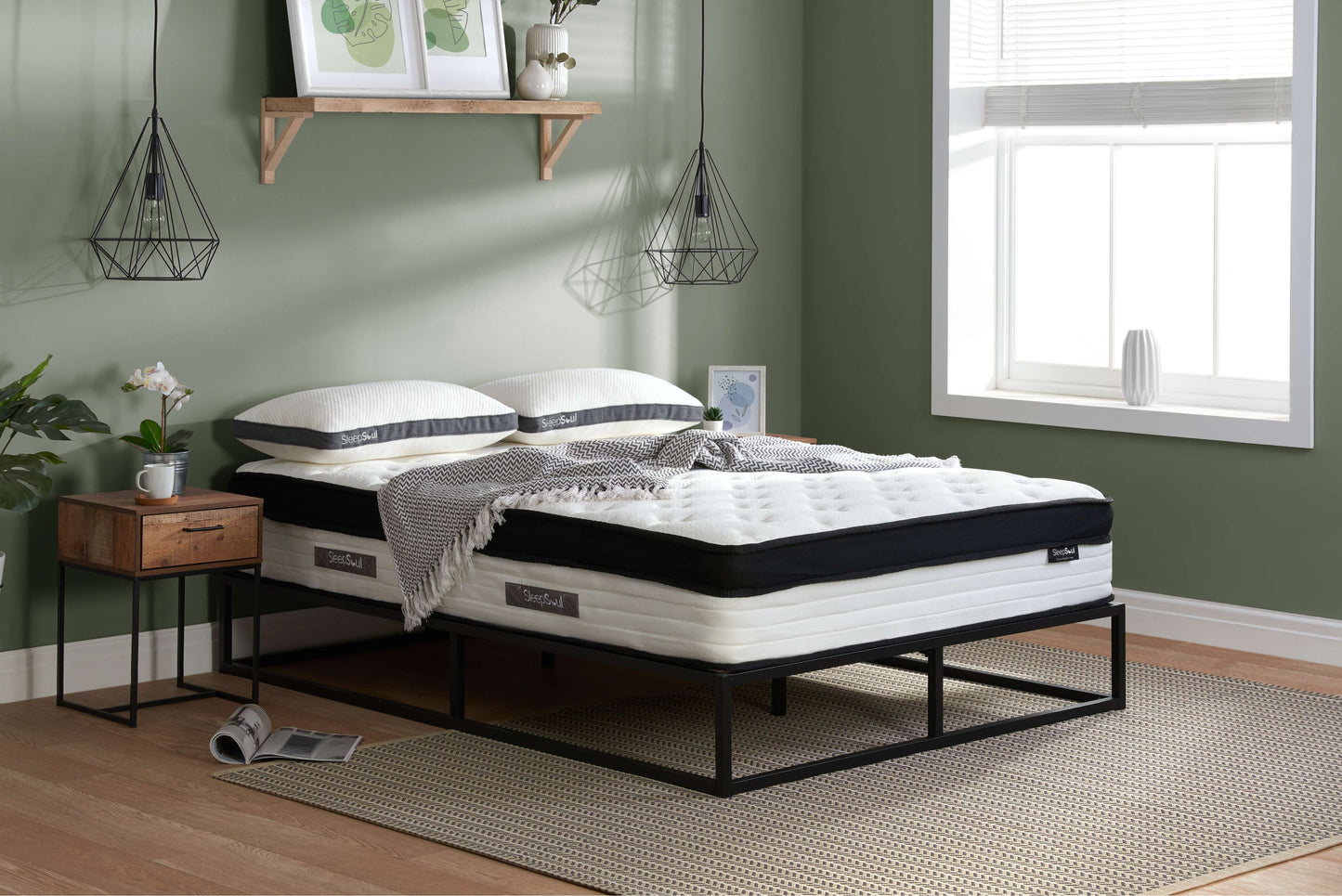 SleepSoul Cloud 800 Pocket Mattress