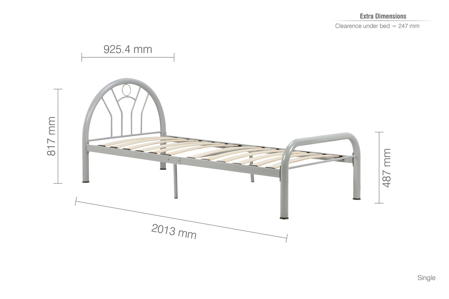 SOLO bed single