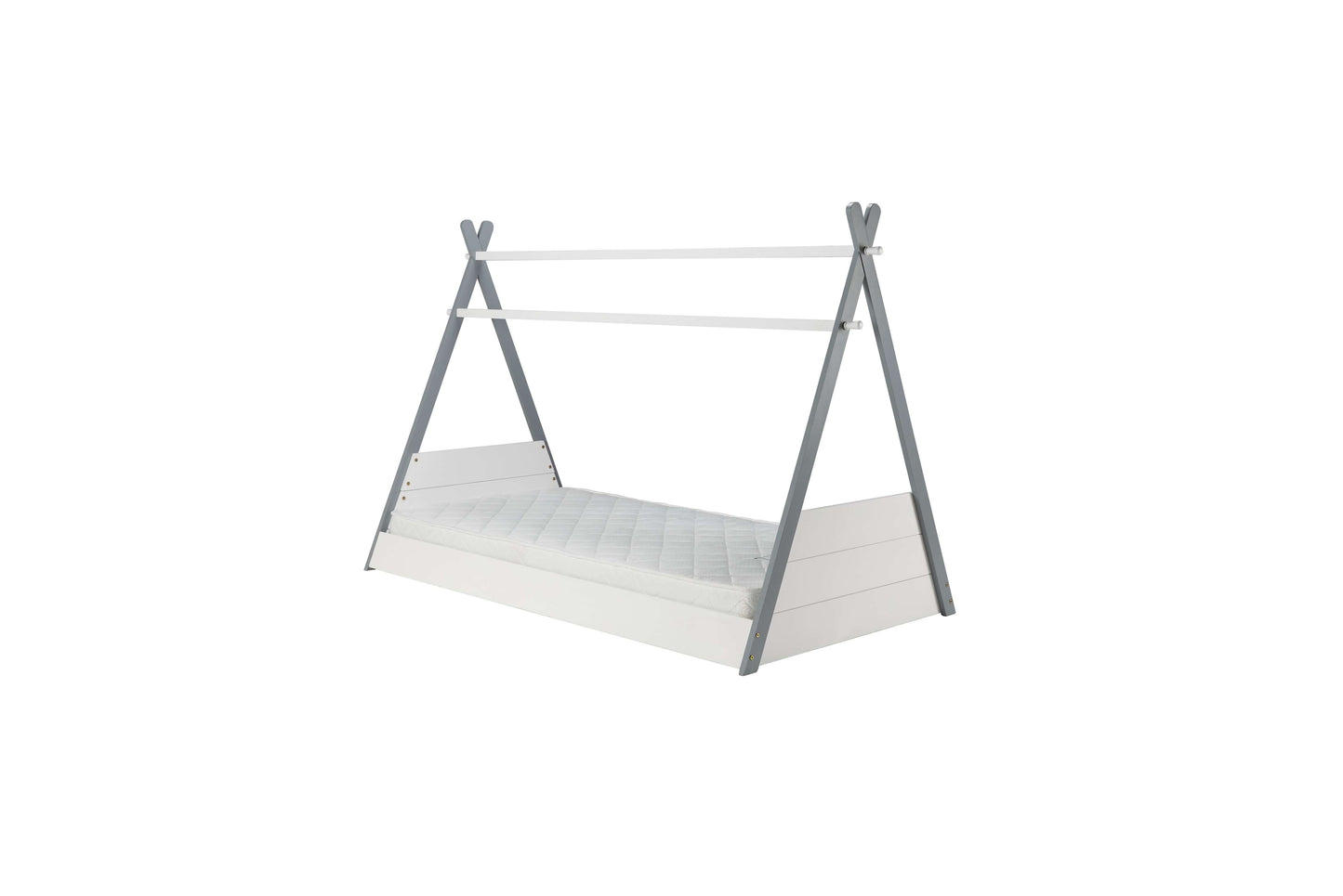 TEEPEE Kids Bed White & Grey