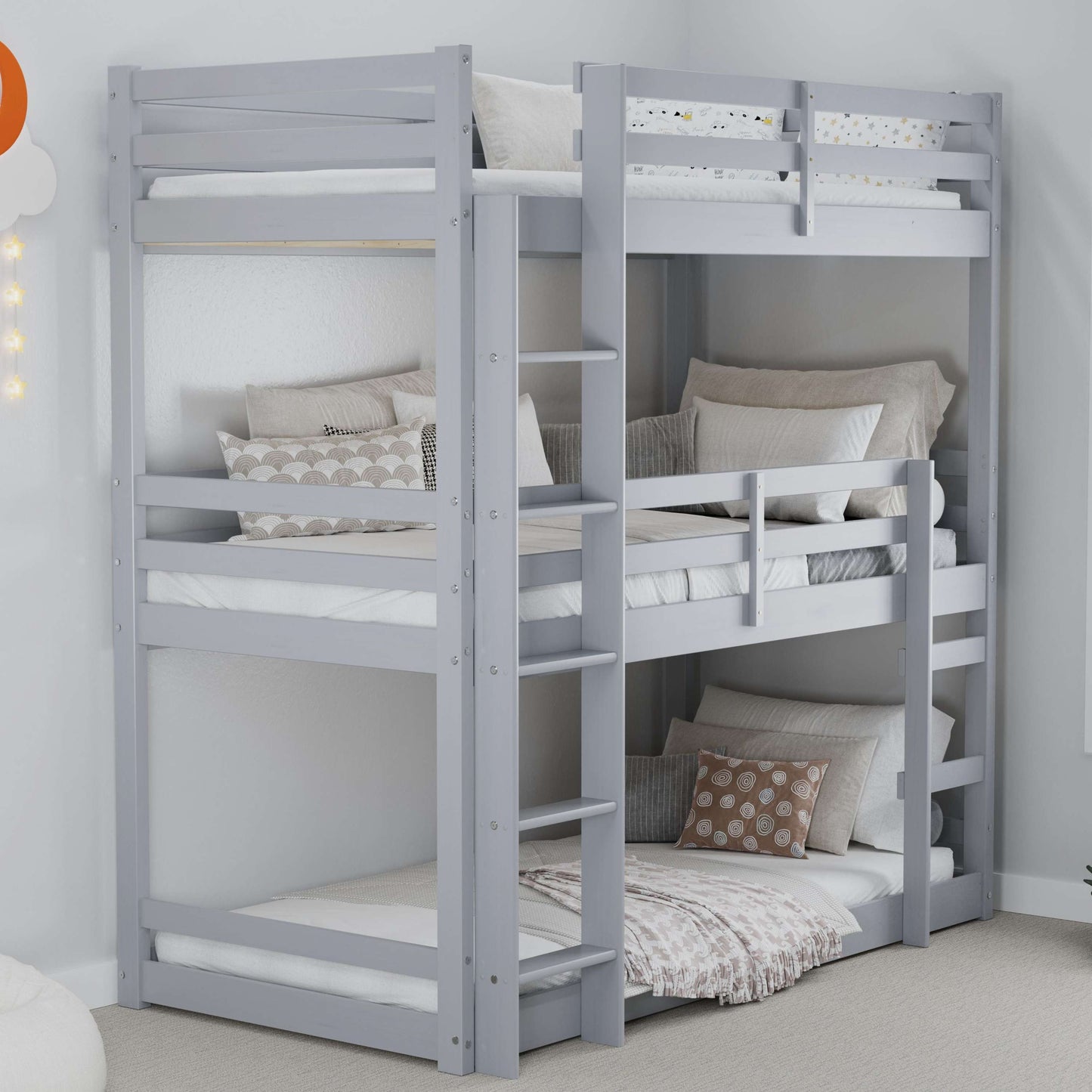 TRESSA TRIPLE BUNK BED - CHILD BEDROOM