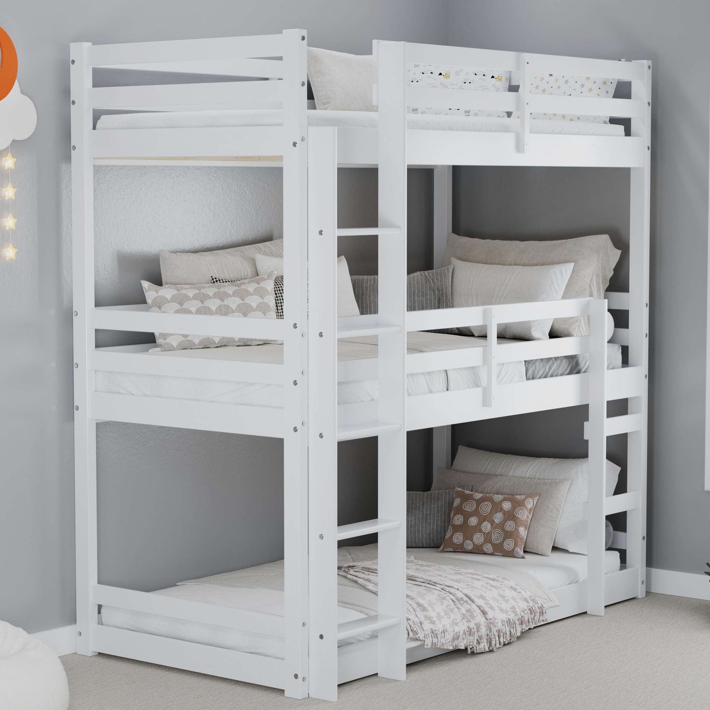 TRESSA TRIPLE BUNK BED - CHILD BEDROOM