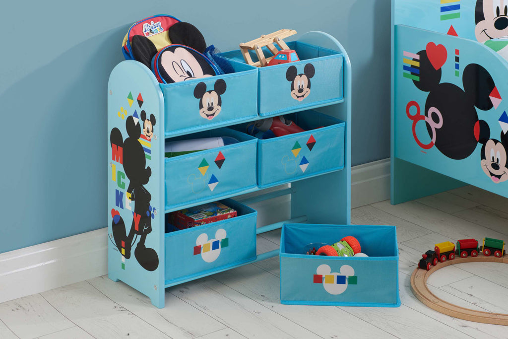 Disney Mickey Mouse Storage Unit - Boys Bedroom