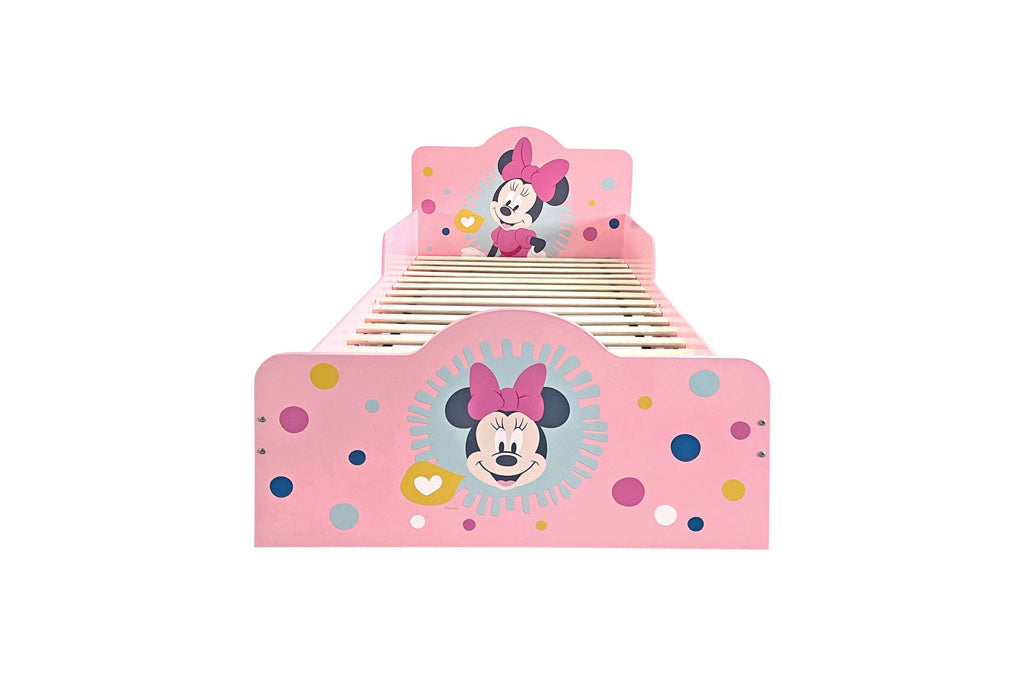 DISNEY MINNIE MOUSE BED - PINK SINGLE BED FOR GIRLS