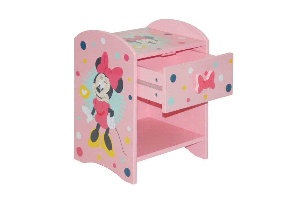 DISNEY MINNIE MOUSE BEDSIDE TABLE