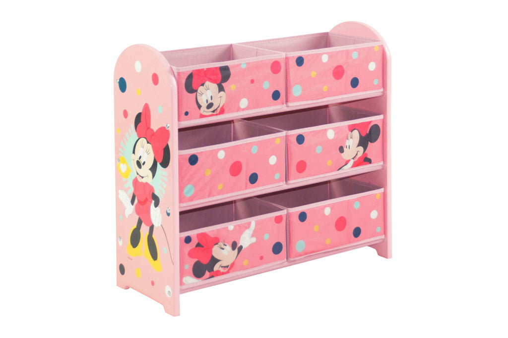 DISNEY MINNIE MOUSE STORAGE UNIT - GIRLS BEDROOM