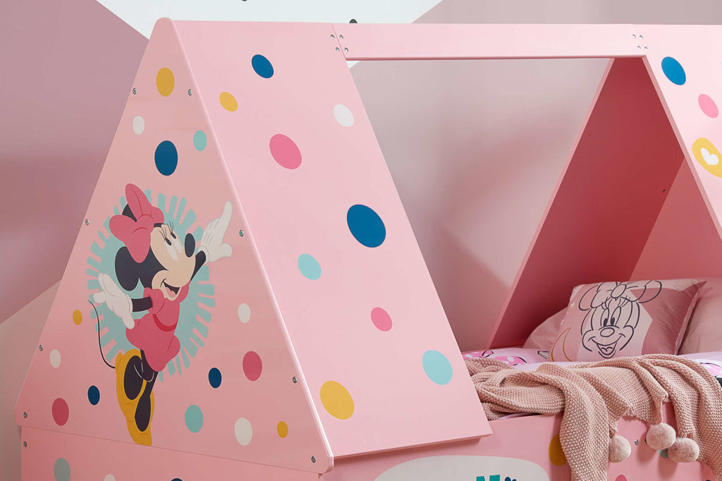 Disney Minnie Mouse Tent Bed - Girl Single Bed