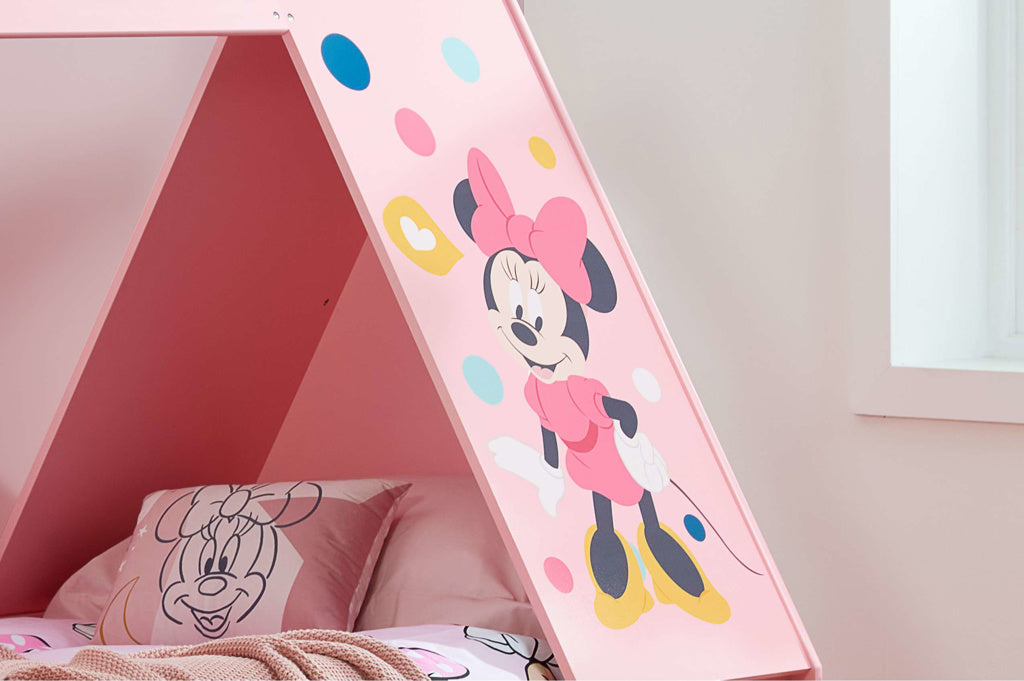 Disney Minnie Mouse Tent Bed - Girl Single Bed