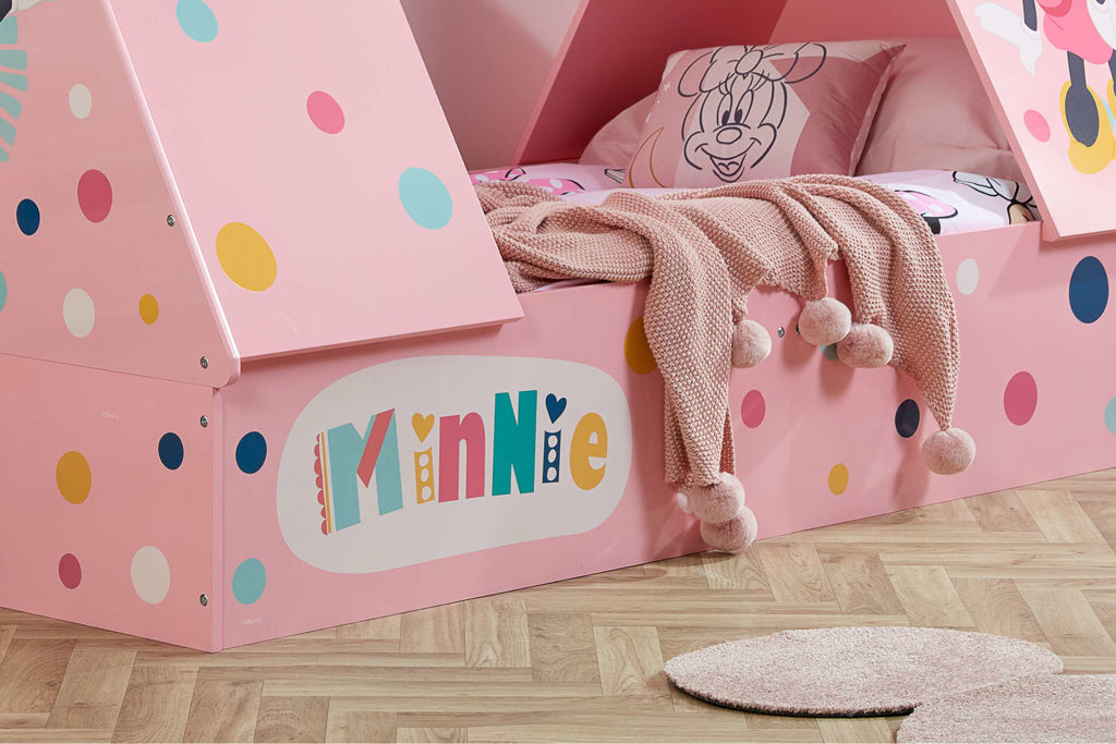 Disney Minnie Mouse Tent Bed - Girl Single Bed