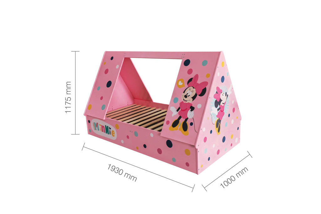 Disney Minnie Mouse Tent Bed - Girl Single Bed